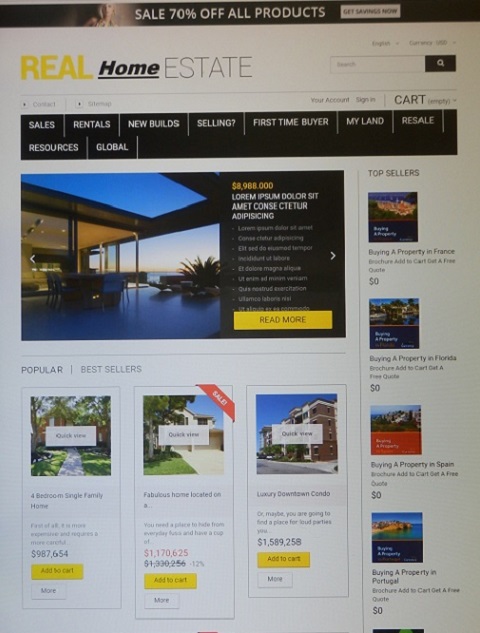 modular build web site